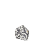 Elodie Borsa a tracolla da donna Vera pelle 530073-ZEBRA BIANCO Gave Lux