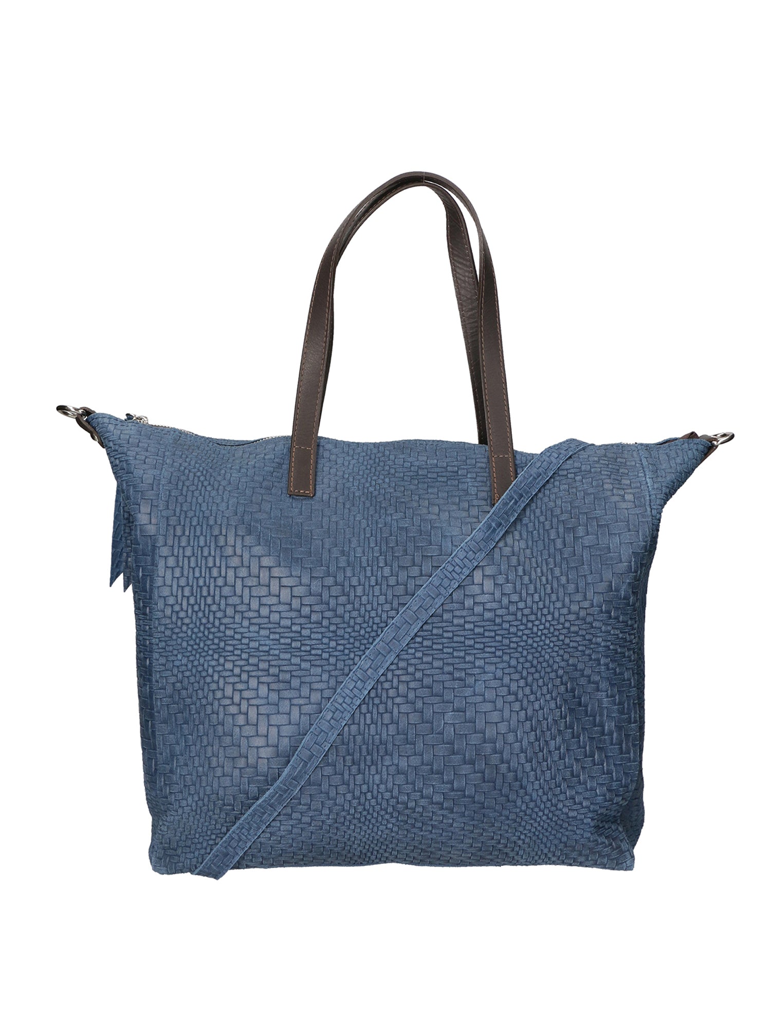 Emerenziana Borsa a spalla da donna Vera pelle 80058-BLUJENS Gave Lux