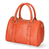 Borsa a tracolla da donna Vera pelle MYB-8023-FW-D35 PAPAYA My Best Bag