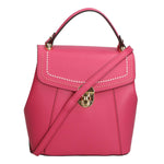 Giuditta Borsa a mano da donna 100% pelle 05937-L282 CARMINE Gave Lux