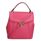 Giuditta Borsa a mano da donna 100% pelle 05937-L282 CARMINE Gave Lux