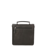 Borsa a mano da uomo Vera pelle HILB-4004-NERO Hill Burry