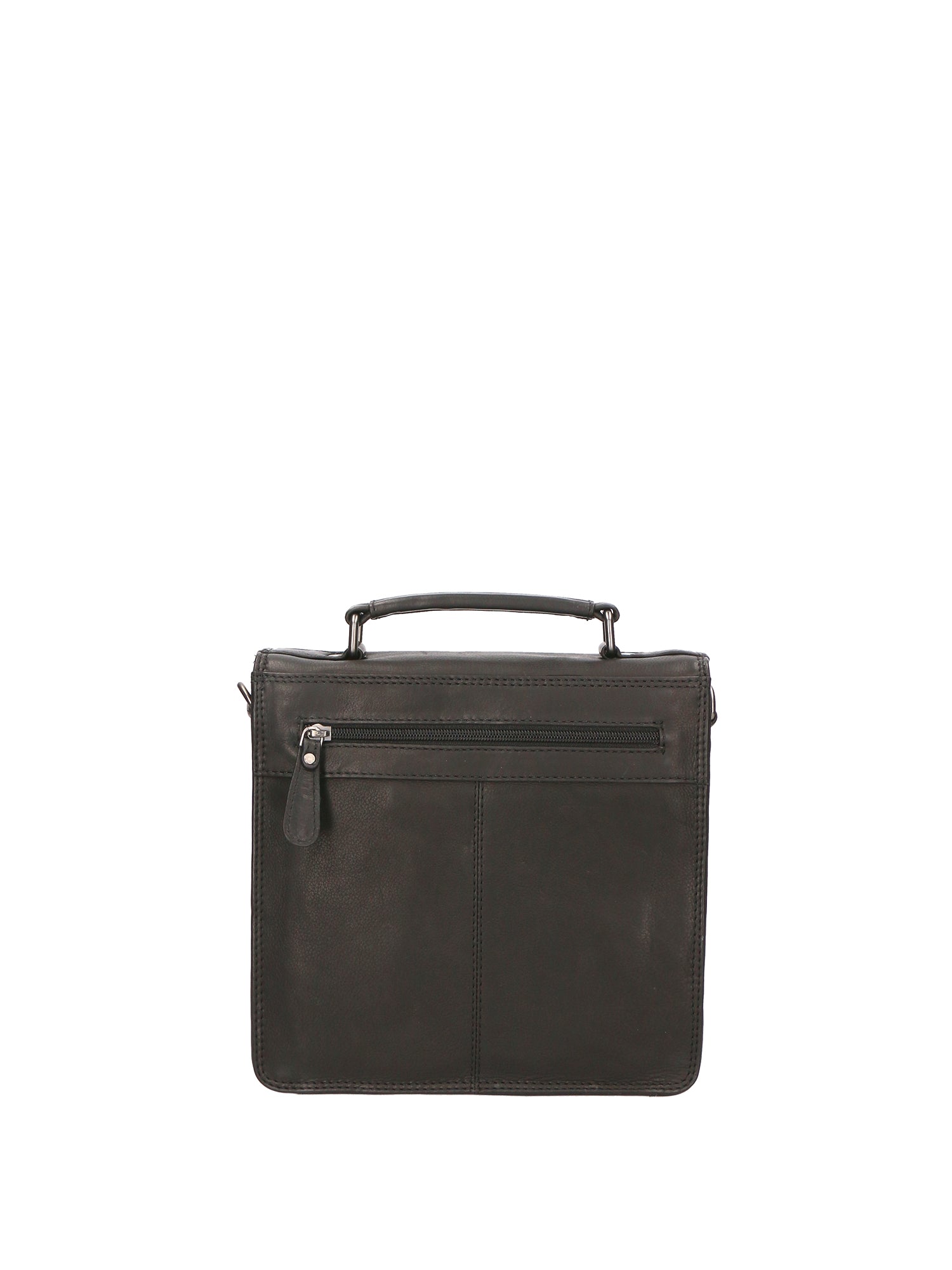 Borsa a mano da uomo Vera pelle HILB-4004-NERO Hill Burry