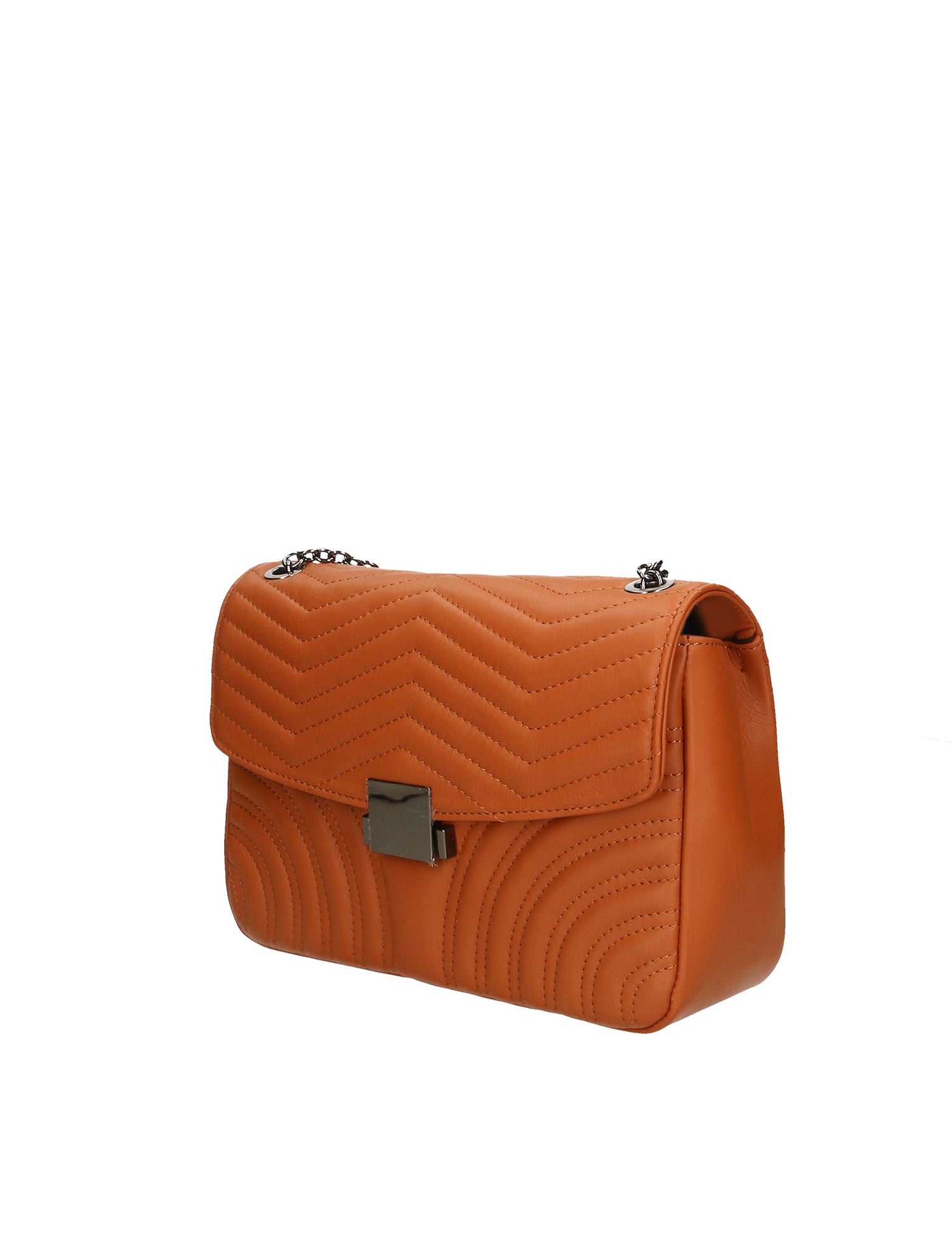 Erisma Borsa a tracolla donna Vera pelle 6509-CUOIO Gave Lux
