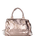 Novara Borsa a spalla da donna Vera pelle 06090 LM-L005 BRONZO Gave Lux