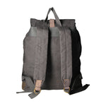 Mavi’ ZG3013-NERO BLACK Zaino unisex in canvas e vera pelle Gave Lux
