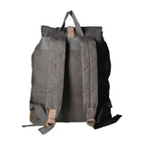 Mavi’ ZG3013-NERO BLACK Zaino unisex in canvas e vera pelle Gave Lux