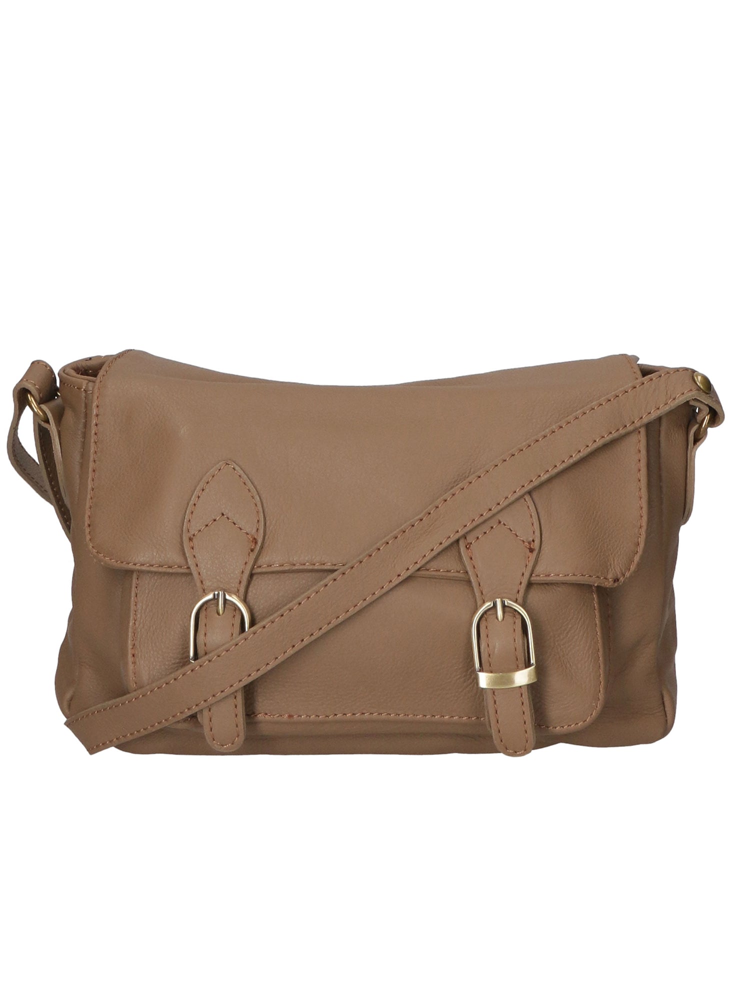 Beatriz Borsa a tracolla da donna Vera pelle 10006-TAUPE Gave Lux