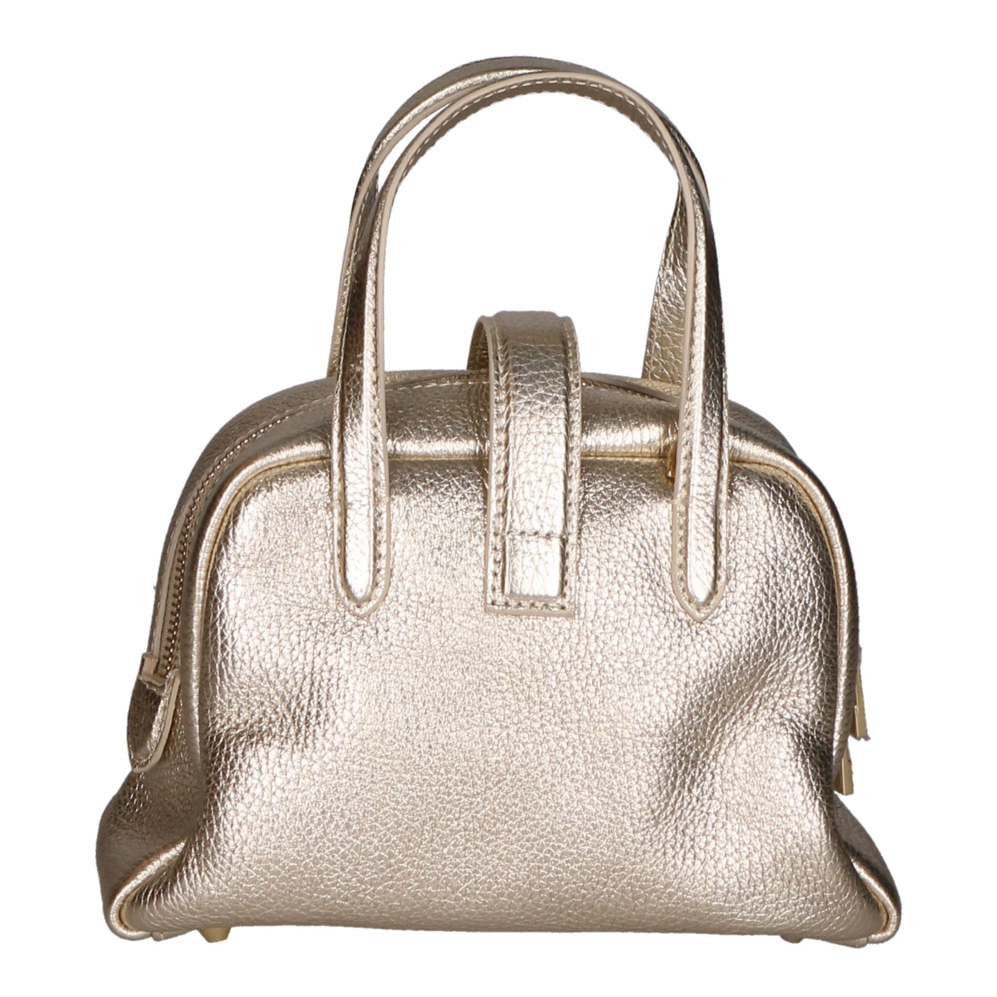 Borsa a mano da donna 100% vera pelle MYB-6008-FW-DL5 PLATINO My Best Bag