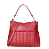 Seraphina Pro Borsa a spalla da donna Vera pelle 3920-S10 RUBINO Gave Lux