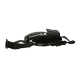Aisha 04733-D28 NERO BLACK Marsupio da donna in vera pelle + canvas Gave Lux