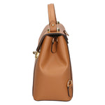 Giuditta Borsa a mano da donna 100% pelle 05937-L125 CUOIO Gave Lux