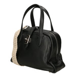 Orietta Borsa a mano da donna Vera pelle 01669-D28 NERO BLACK Gave Lux