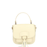 Ravenna Borsa a mano da donna Vera pelle 1524-BEIGE Gave Lux
