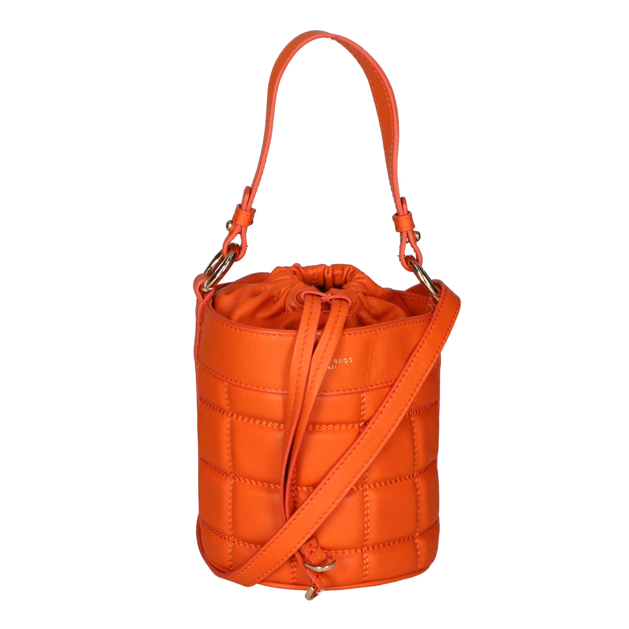 Borsa a mano da donna Vera pelle artigianale MYB-6010-FW-35 ARANCIO My Best Bag