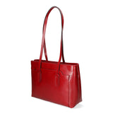 Flora Borsa a spalla da donna Vera pelle 9118-ROSSO RED Gave Lux