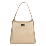 Adelasia Borsa a mano da donna 100% pelle 04495-D05 CAPPUCCINO CAPUCHIN Gave Lux