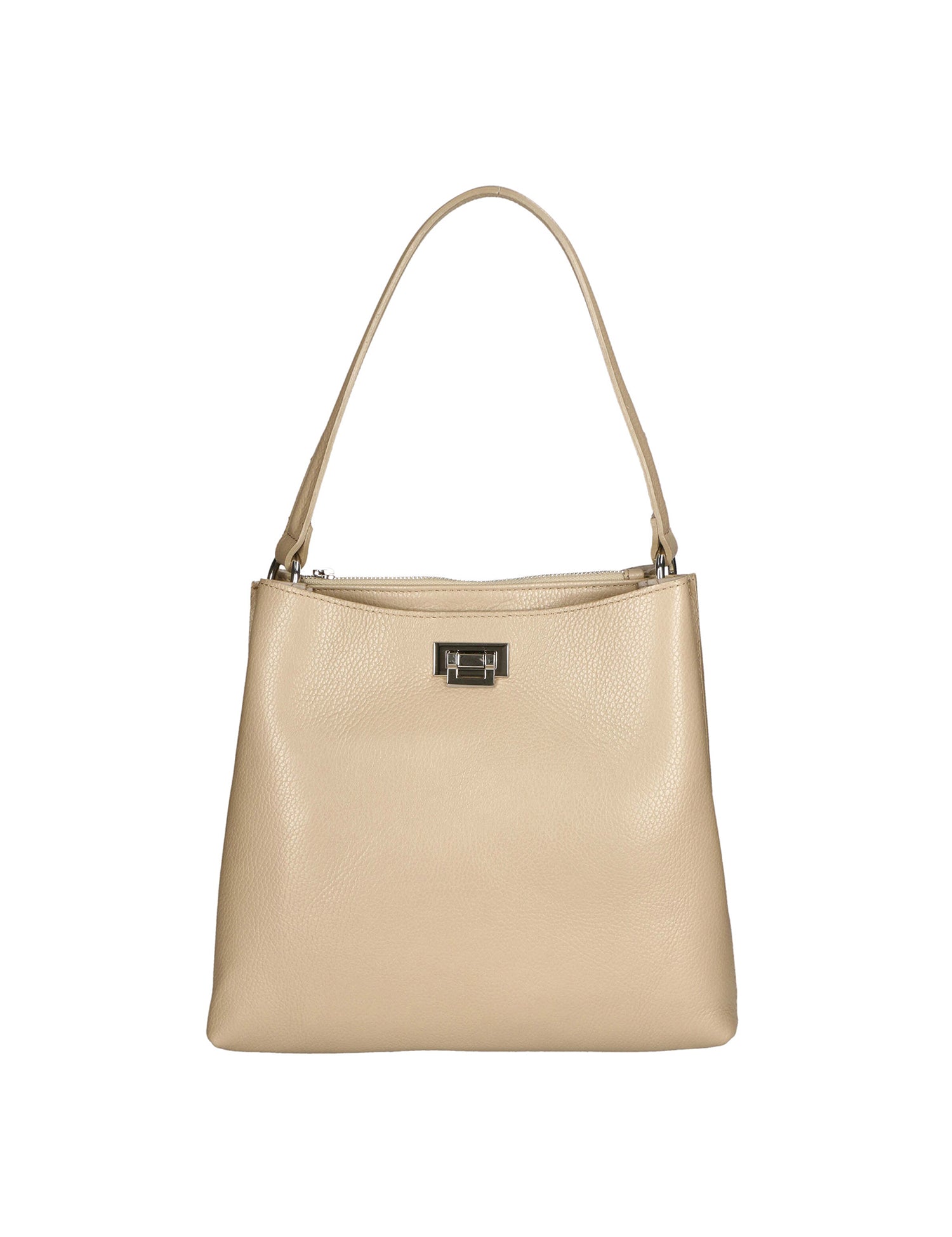Adelasia Borsa a mano da donna 100% pelle 04495-D05 CAPPUCCINO CAPUCHIN Gave Lux