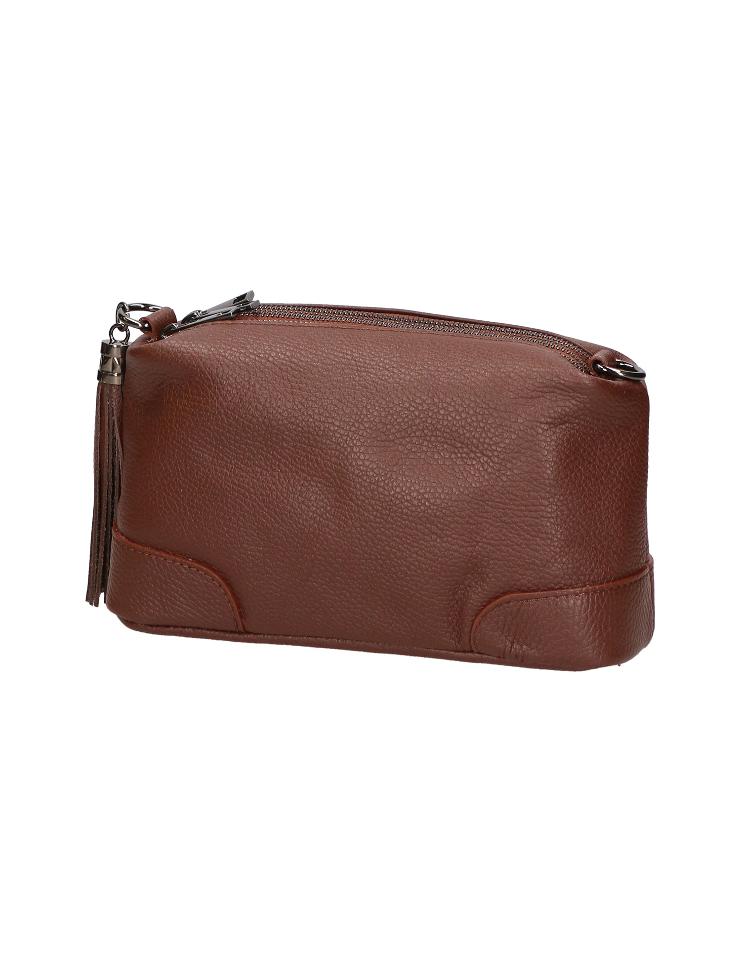 Lidia Borsa a mano da donna Vera pelle 06513-CIOCCOLATO Gave Lux