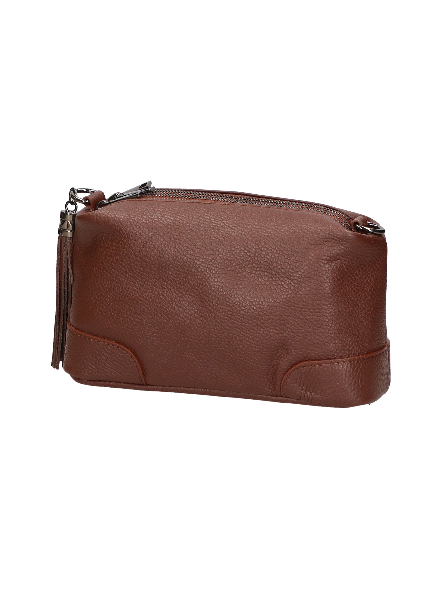 Lidia Borsa a mano da donna Vera pelle 06513-CIOCCOLATO Gave Lux