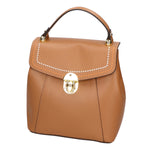 Giuditta Borsa a mano da donna 100% pelle 05937-L125 CUOIO Gave Lux