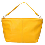 Ginevra Borsa a spalla da donna Vera pelle 05936-S04 GIALLO Gave Lux