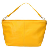 Ginevra Borsa a spalla da donna Vera pelle 05936-S04 GIALLO Gave Lux