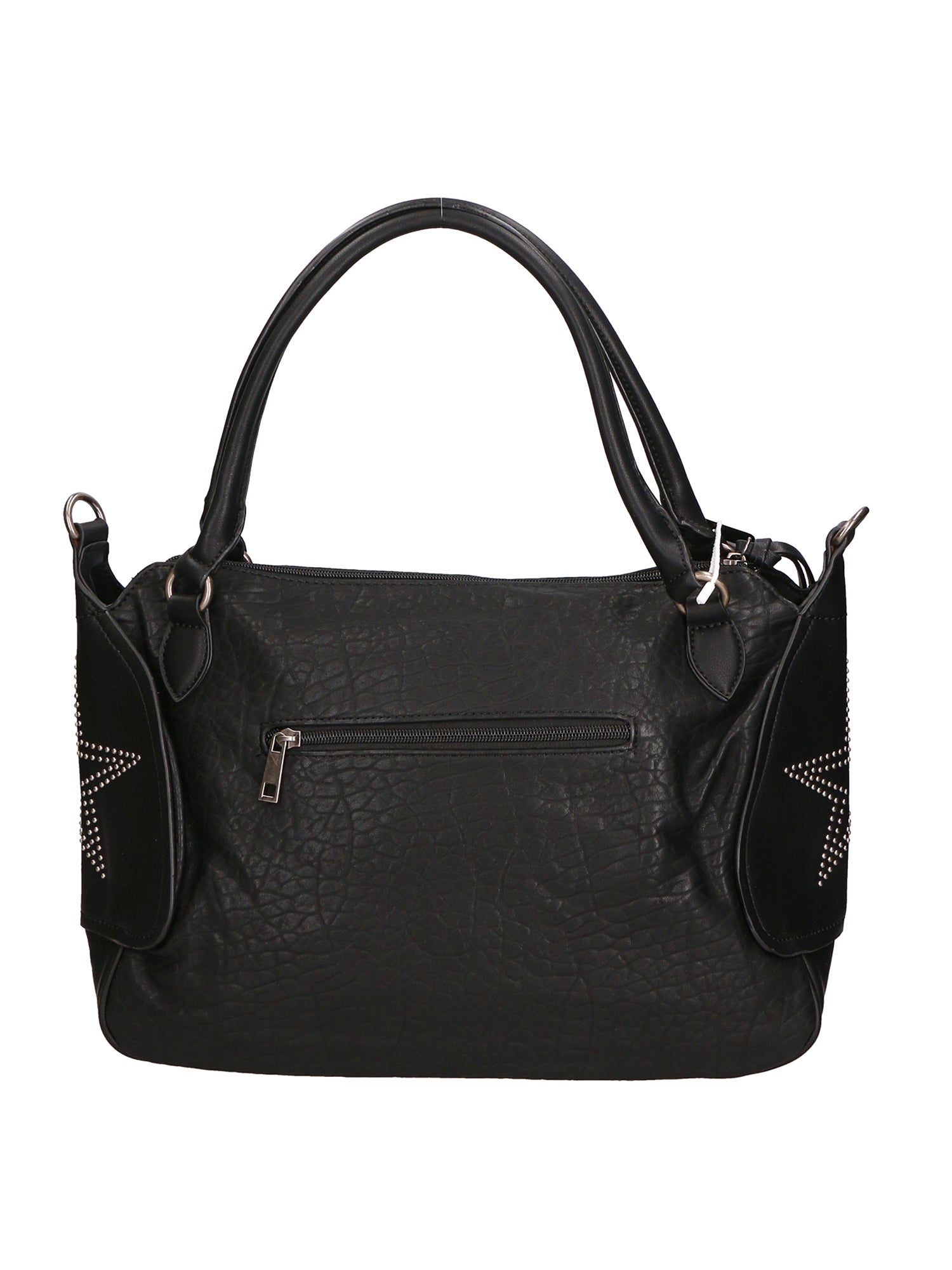 Rosa Borsa a mano da donna Ecopelle 8016-NERO Gave Lux