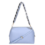 Livia Borsa a spalla da donna Vera pelle 06443-AZZURRO Gave Lux
