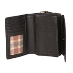 Portafoglio unisex in vera pelle Made in Italy SN2827847-BLACK Santini Firenze