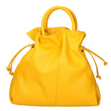 Giada Borsa a mano da donna 100% pelle 05837-D504 YELLOW Gave Lux