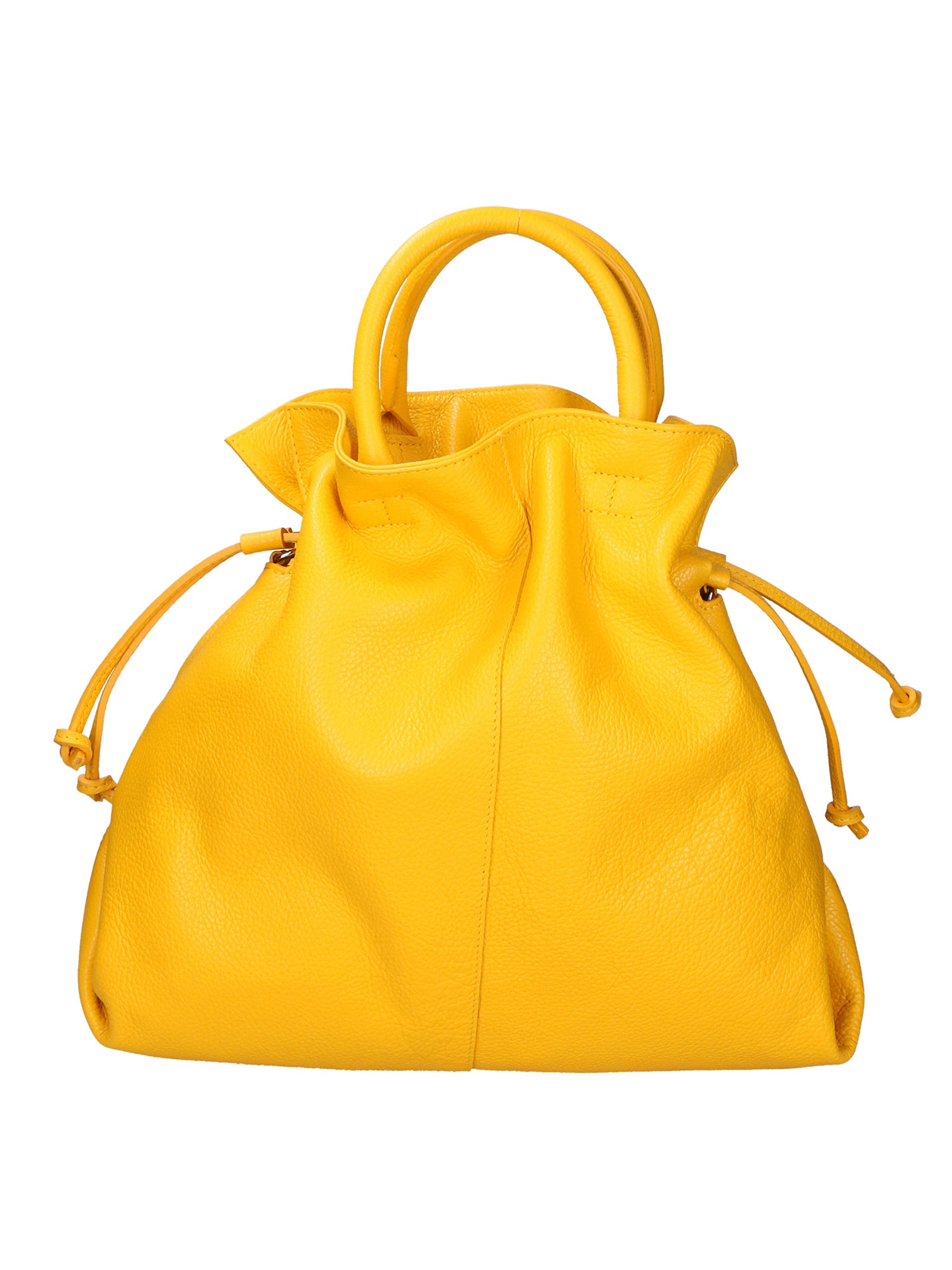 Giada Borsa a mano da donna 100% pelle 05837-D504 YELLOW Gave Lux