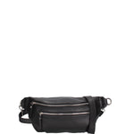 Marsupio da donna in vera pelle 100% pelle 07240-D28 NERO Roberta Rossi