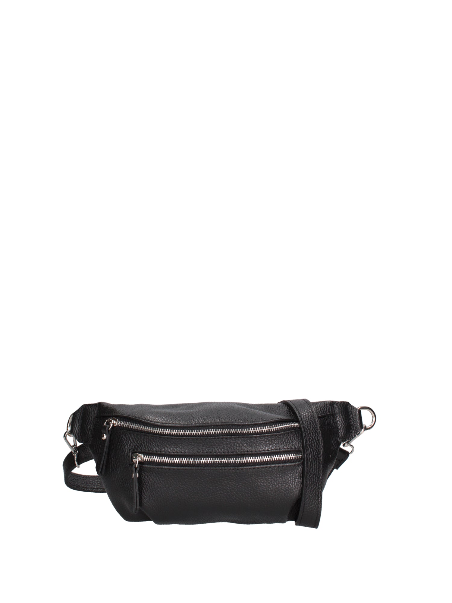Marsupio da donna in vera pelle 100% pelle 07240-D28 NERO Roberta Rossi