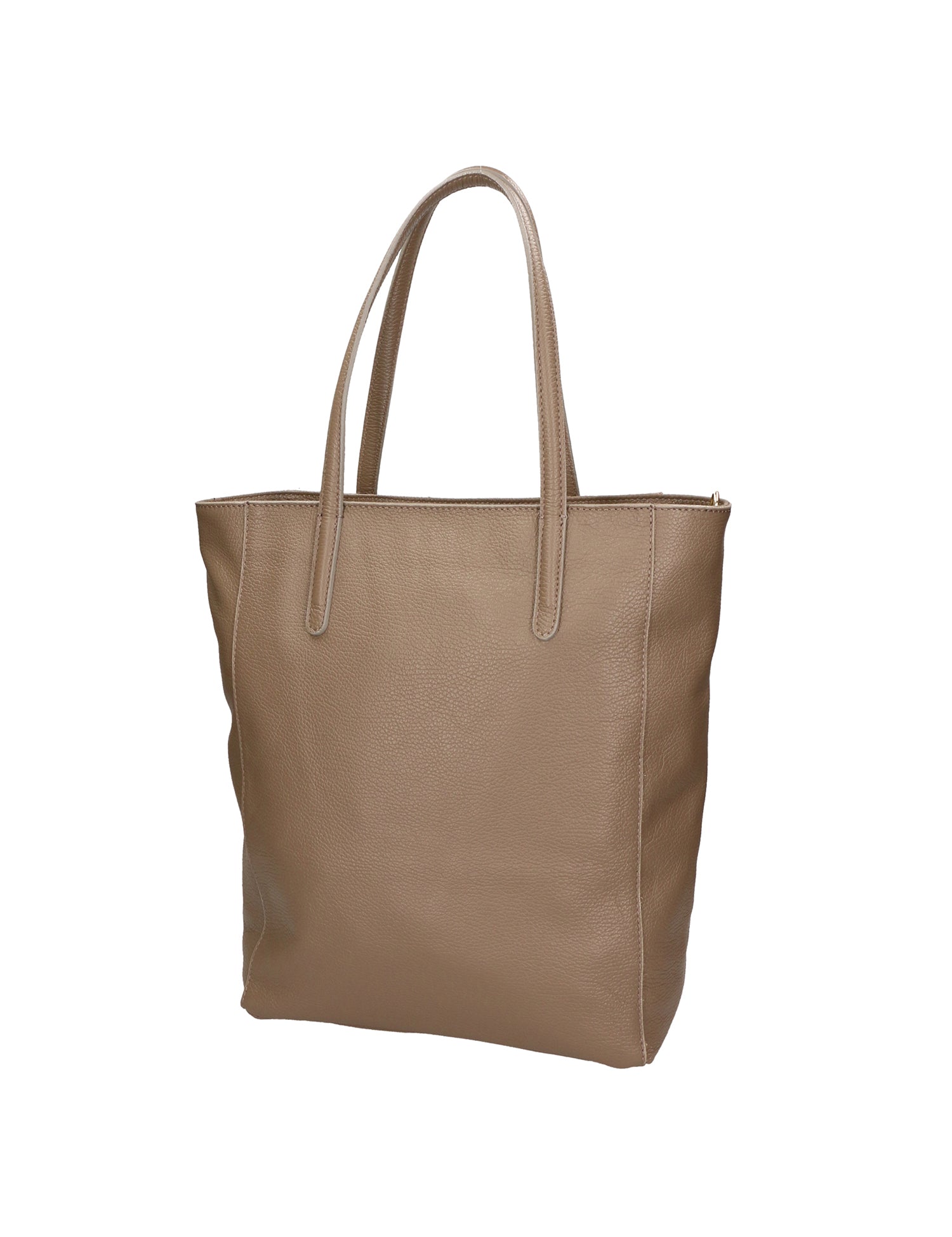 Annachiara Borsa a spalla da donna Vera pelle 05416-D40 TAUPE Gave Lux