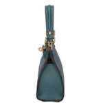 Noel Borsa a mano da donna Vera pelle 04265-D33 PETROLIO Gave Lux
