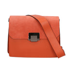 Palmira Borsa a spalla da donna Vera pelle 556014-ARANCIO ORANGE Gave Lux