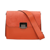 Palmira Borsa a spalla da donna Vera pelle 556014-ARANCIO ORANGE Gave Lux