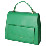 Borsa a mano da donna Made in Italy Vera pelle MYB-7034-SS-D47+C47 VERDE My Best Bag
