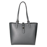 Anna Borsa a spalla da donna 100% pelle 05415-PL27 CENERE Gave Lux
