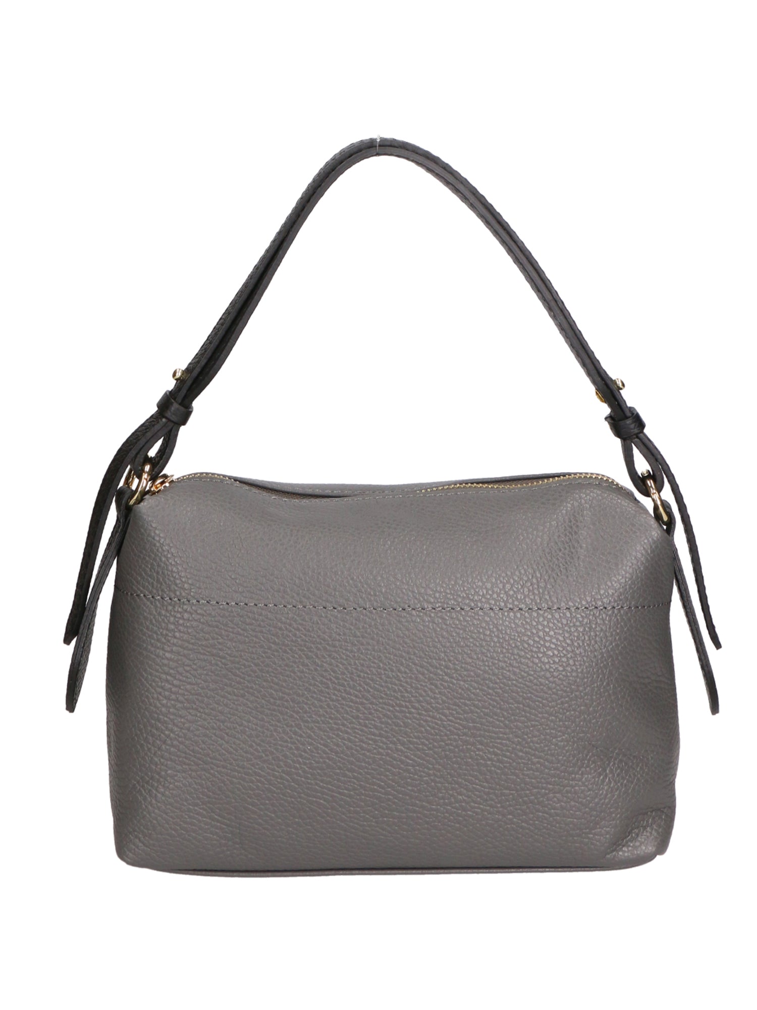 Vivienne Borsa a spalla da donna Vera pelle 06674-D27 CENERE + D28 NERO Gave Lux