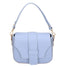 Ileana Borsa a spalla da donna Vera pelle 06282-D220 AZZURRO Gave Lux