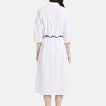 Vestito in Cotone Bianco