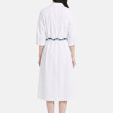 Vestito in Cotone Bianco