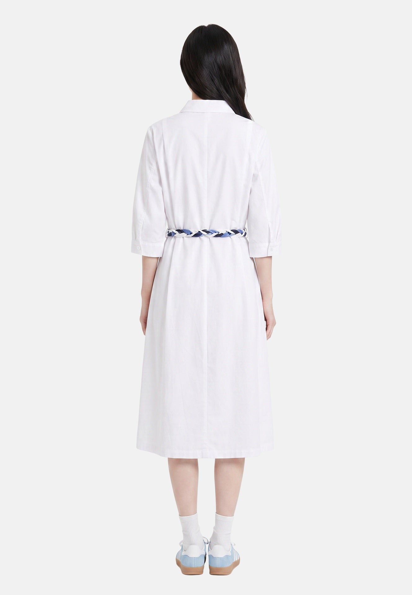 Vestito in Cotone Bianco