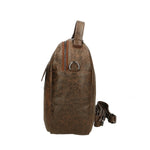 Vera Pelle 6542-CUOIO COGNAC Borsa a mano unisex Modello Avelon Gave Lux