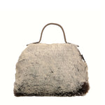 Aponia Borsa a mano da donna Vera pelle 8473-FANGO Gave Lux