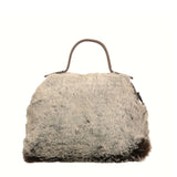 Aponia Borsa a mano da donna Vera pelle 8473-FANGO Gave Lux