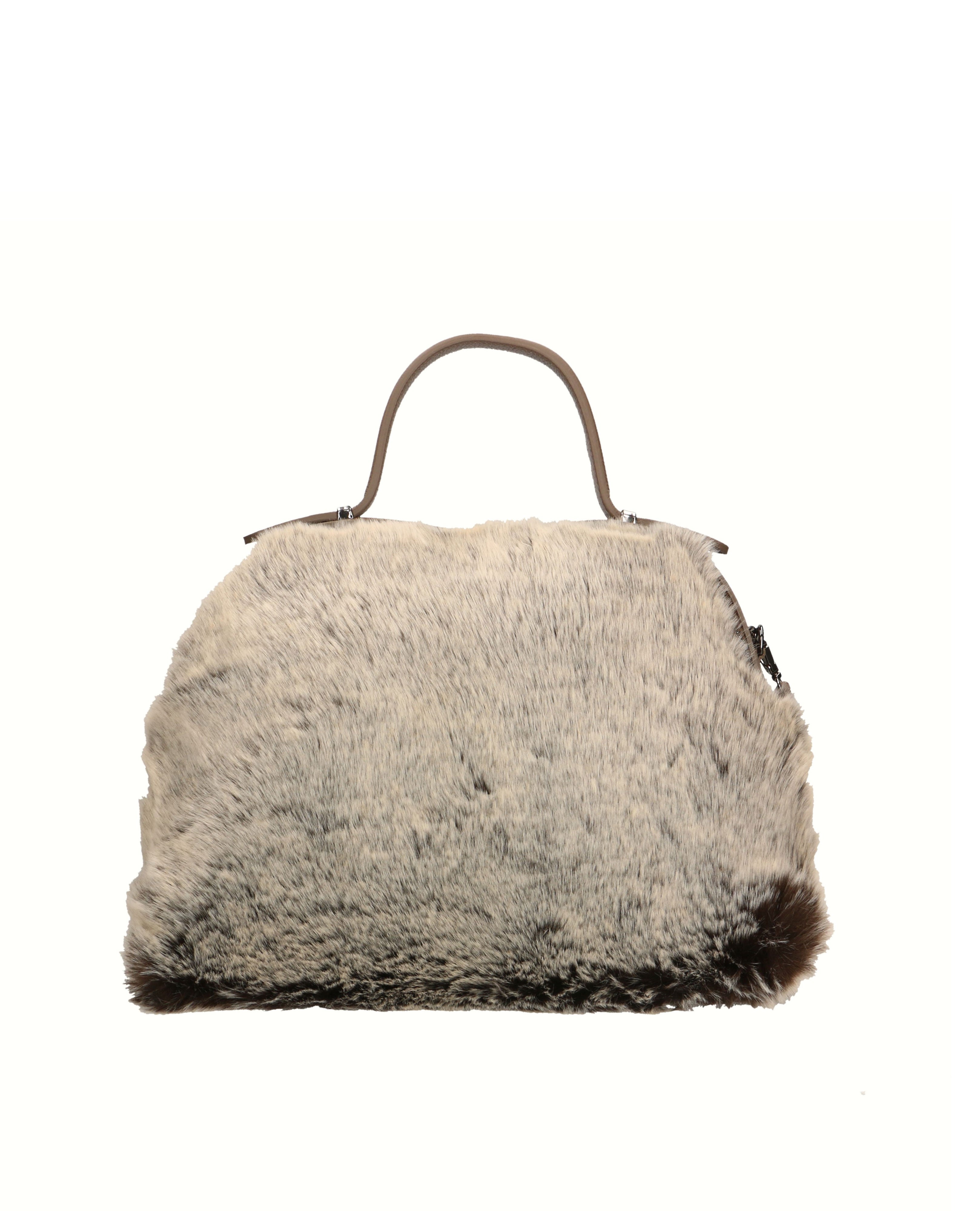 Aponia Borsa a mano da donna Vera pelle 8473-FANGO Gave Lux
