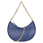 Loreta Borsa a spalla da donna Vera pelle 06511-D24 BLU JEANS Gave Lux